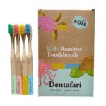 Dentafari-pehmete-harjastega-bambusest-hambaharja-komplekt-lastele-4tk