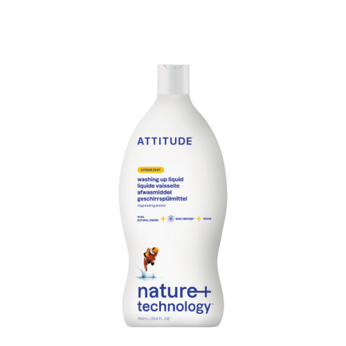 Attitude Washing Up Liquid Citrus Zest - Image 1