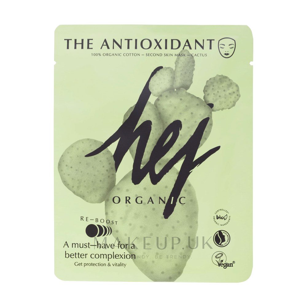 Hej Organic antioksüdantidega ja 100% biolagunev kangasmask 1tk