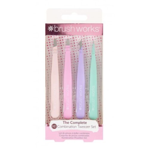 Brushworks Combination Tweezer Set Pastels pintsetikomplekt - Image 3