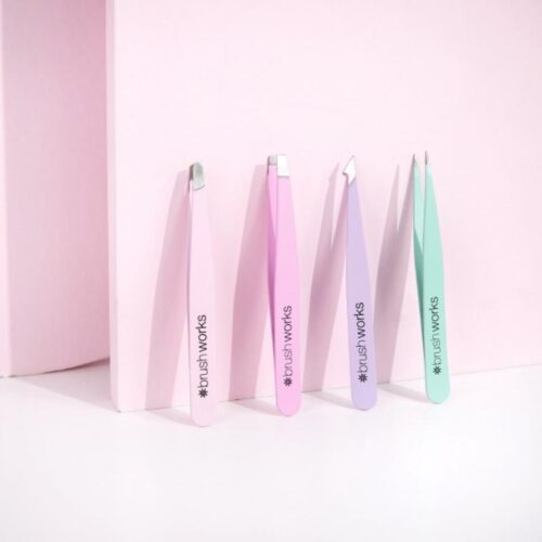 Brushworks Combination Tweezer Set Pastels pintsetikomplekt - Image 4