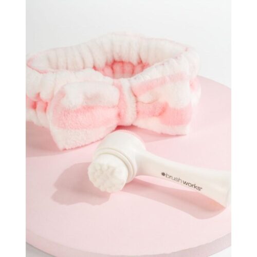 Brushworks Luxury Facial Cleansing Brush & Headband komplekt - Image 3