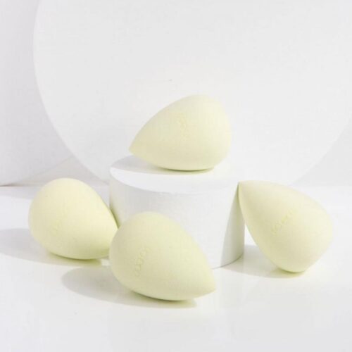 So Eco Complexion Sponge Set kollane meigikäsnade komplekt 4tk - Image 3