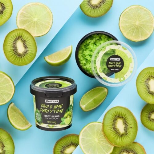 Beauty Jar Body scrub Kiwi & Lime Party Time 200g - Image 3